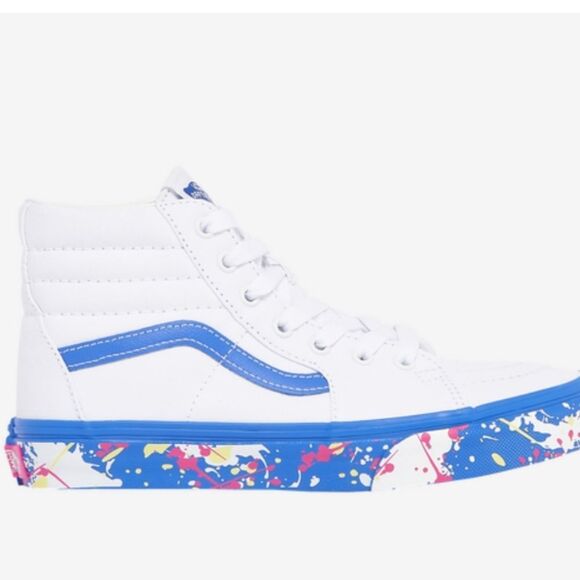 Vans Sk8-Hi Paint Sneakers - Picture 1 of 10